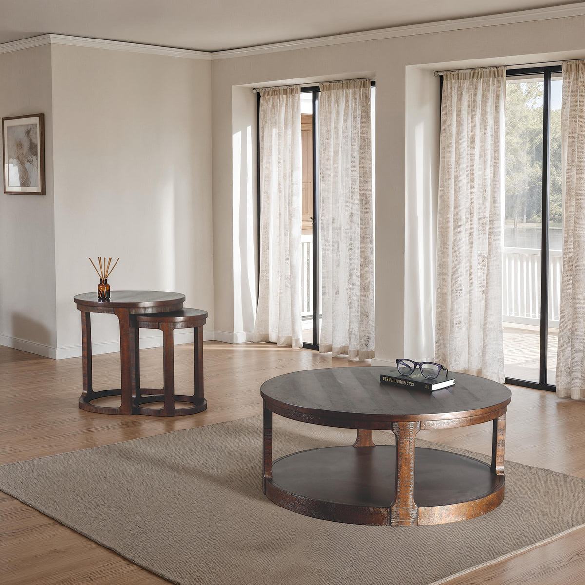 Hickory End Table