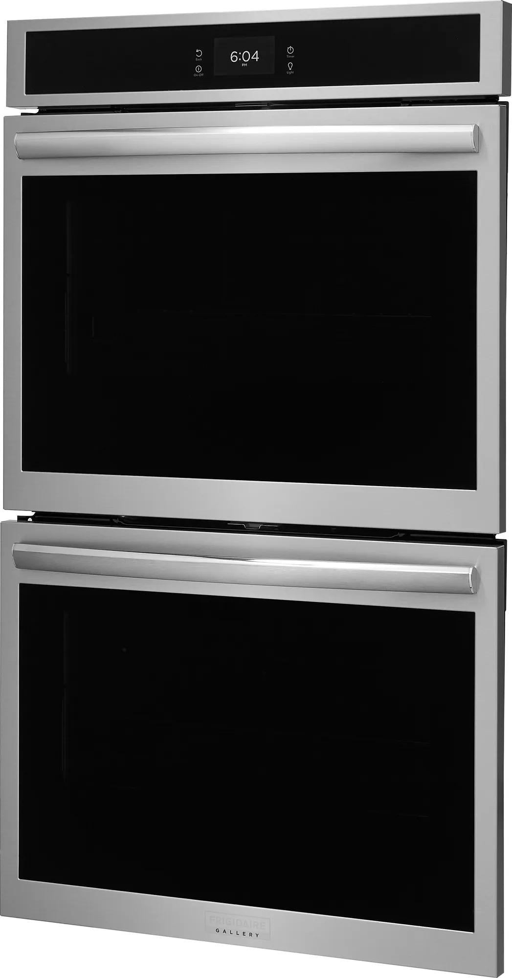 Frigidaire Gallery GCWD3070AF - 30" Double Electric Wall Oven with Stone-Baked Pizza