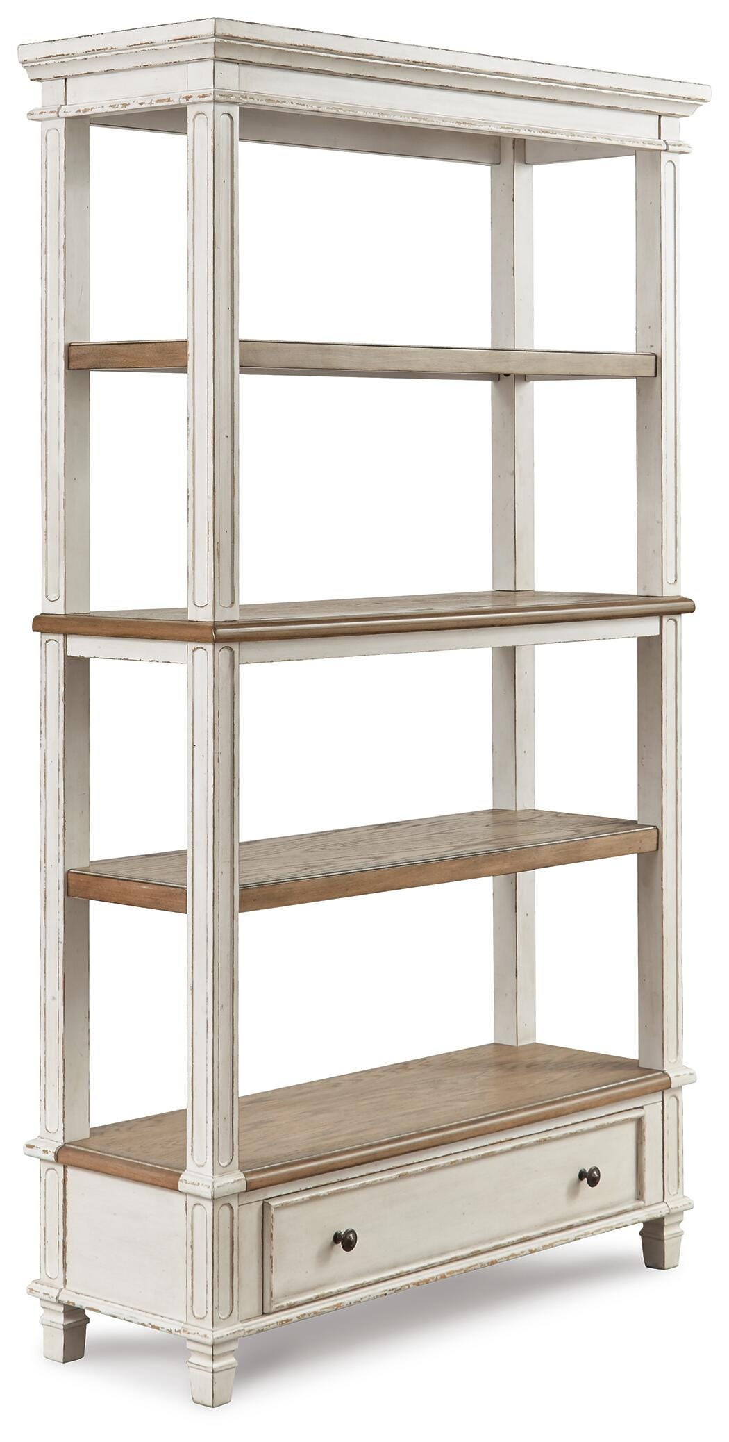 Realyn Lift-top Desk, L-shaped Desk and 4 Bookcases