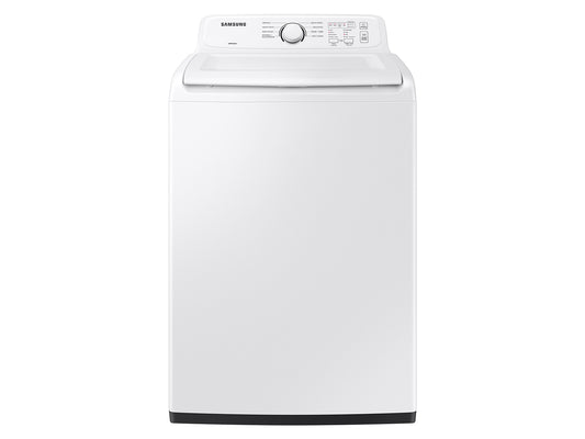 Samsung WA40A3005AW - 4.0 cu. ft. Top Load Washer with ActiveWave™ Agitator and Soft-Close Lid in White