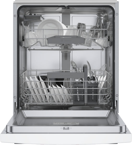 Bosch SGE53B52UC - 300 Series 24" Built-In Dishwasher with Third Rack and 46 dBA in White
