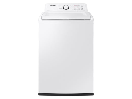 Samsung WA41A3000AW - 4.1 cu. ft. Capacity Top Load Washer with Soft-Close Lid and 8 Washing Cycles in White