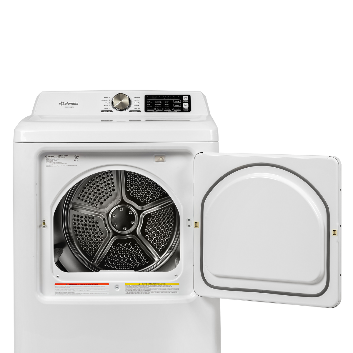 LG DLE8400WE - 7.3 cu. ft. Ultra Large Capacity Rear Control Electric Dryer with LG EasyLoad Door and AI Sensing