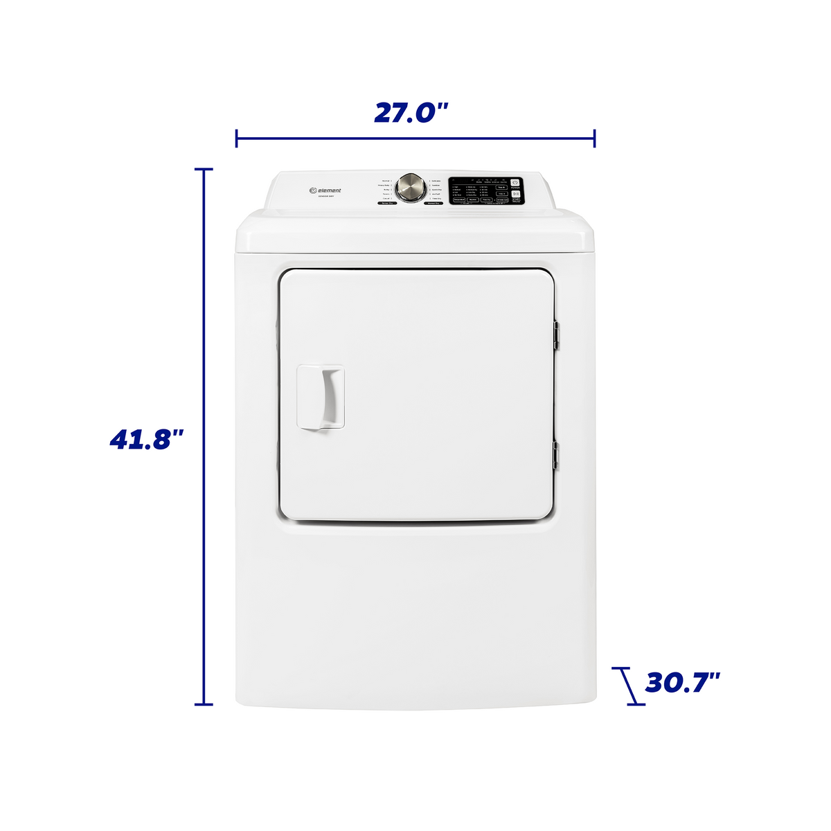 LG DLE8400WE - 7.3 cu. ft. Ultra Large Capacity Rear Control Electric Dryer with LG EasyLoad Door and AI Sensing