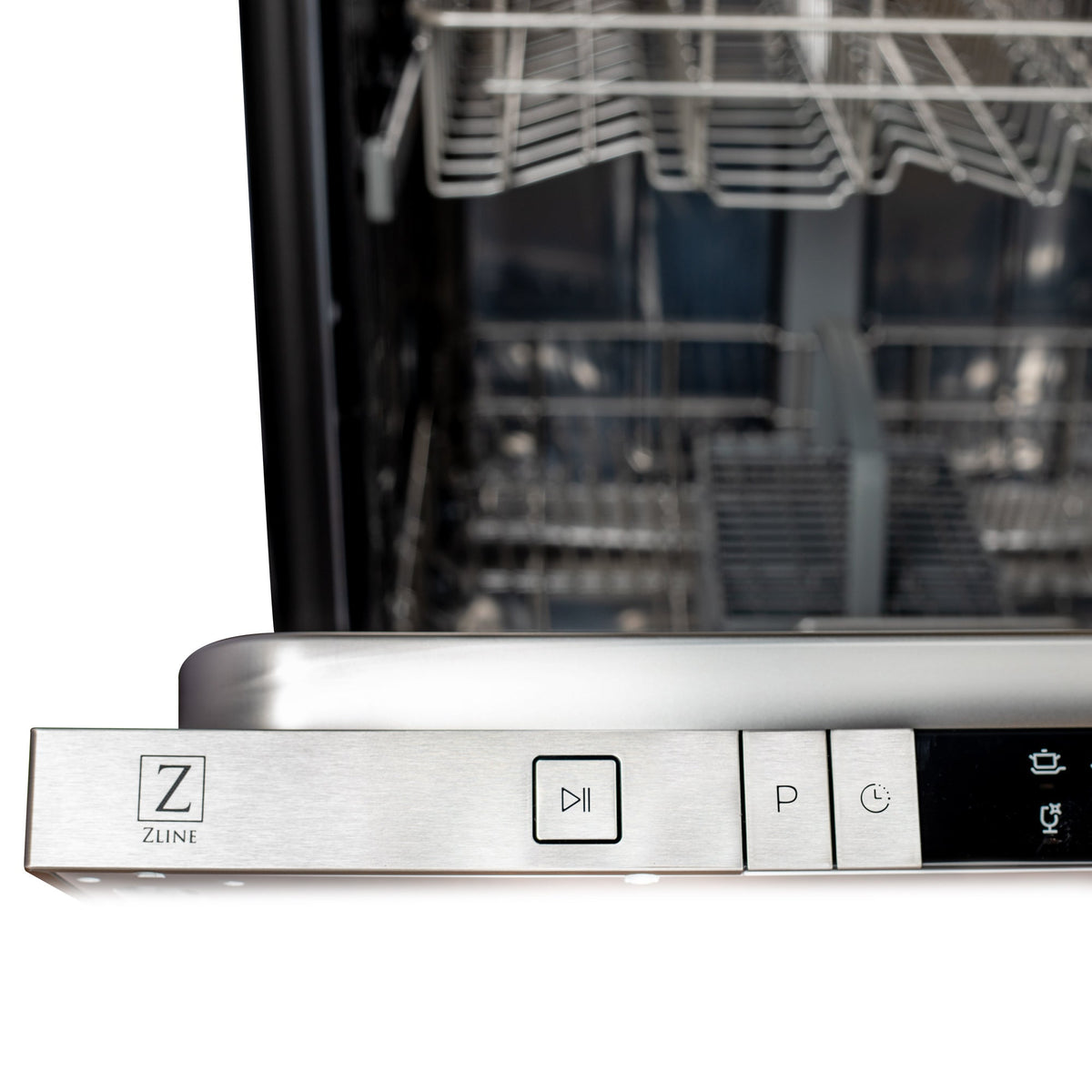 ZLINE DP-BG-24 - 24" Dishwasher Panel with Traditional Style Handle in Blue Gloss