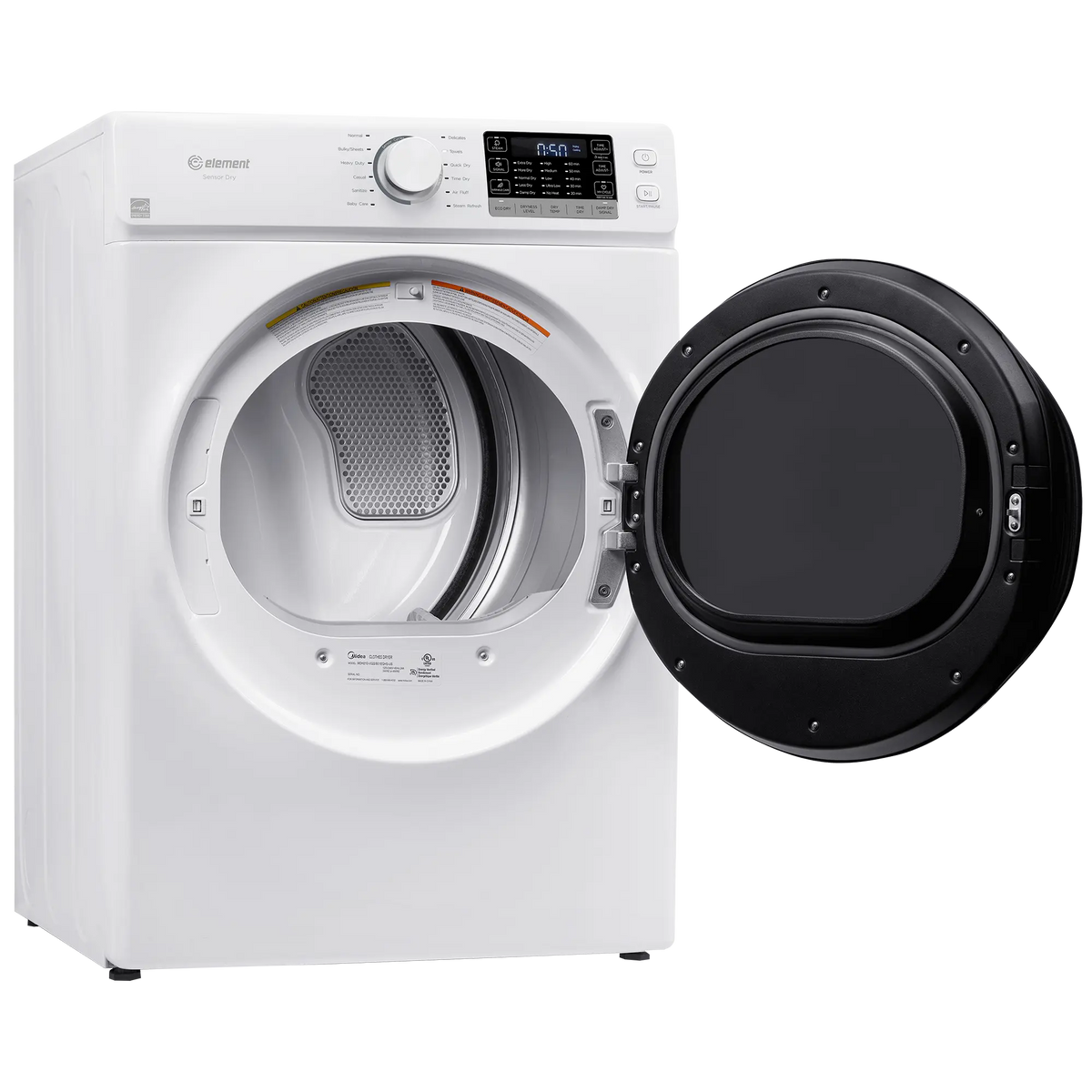 LG DLG8401WE - 7.3 cu. ft. Ultra Large Capacity Rear Control Gas Dryer with LG EasyLoad Door and AI Sensing