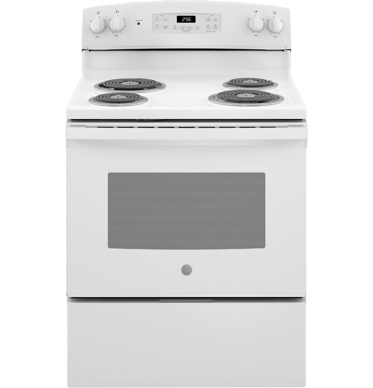 GE JB256DMWW - GE® ENERGY STAR® 30" Free-Standing Self-Clean Electric Range