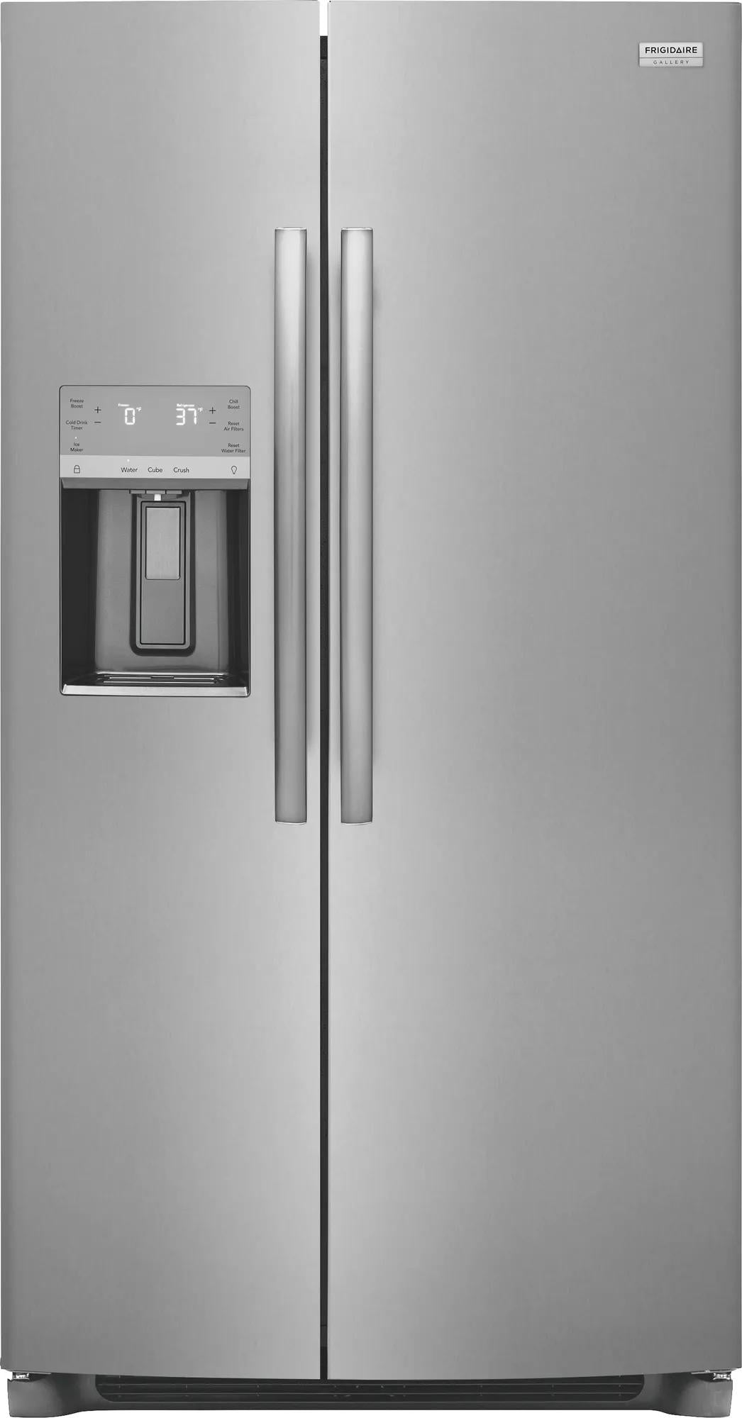 Frigidaire Gallery GRSC2352AF - 22 Cu. Ft. 36" Counter Depth Side by Side Refrigerator