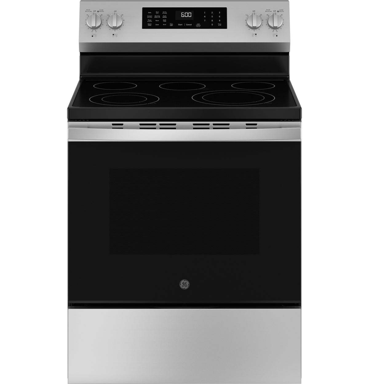 GE GRF600AVSS - GE® ENERGY STAR® 30" Free-Standing Electric Convection Range with No Preheat Air Fry and EasyWash™ Oven Tray