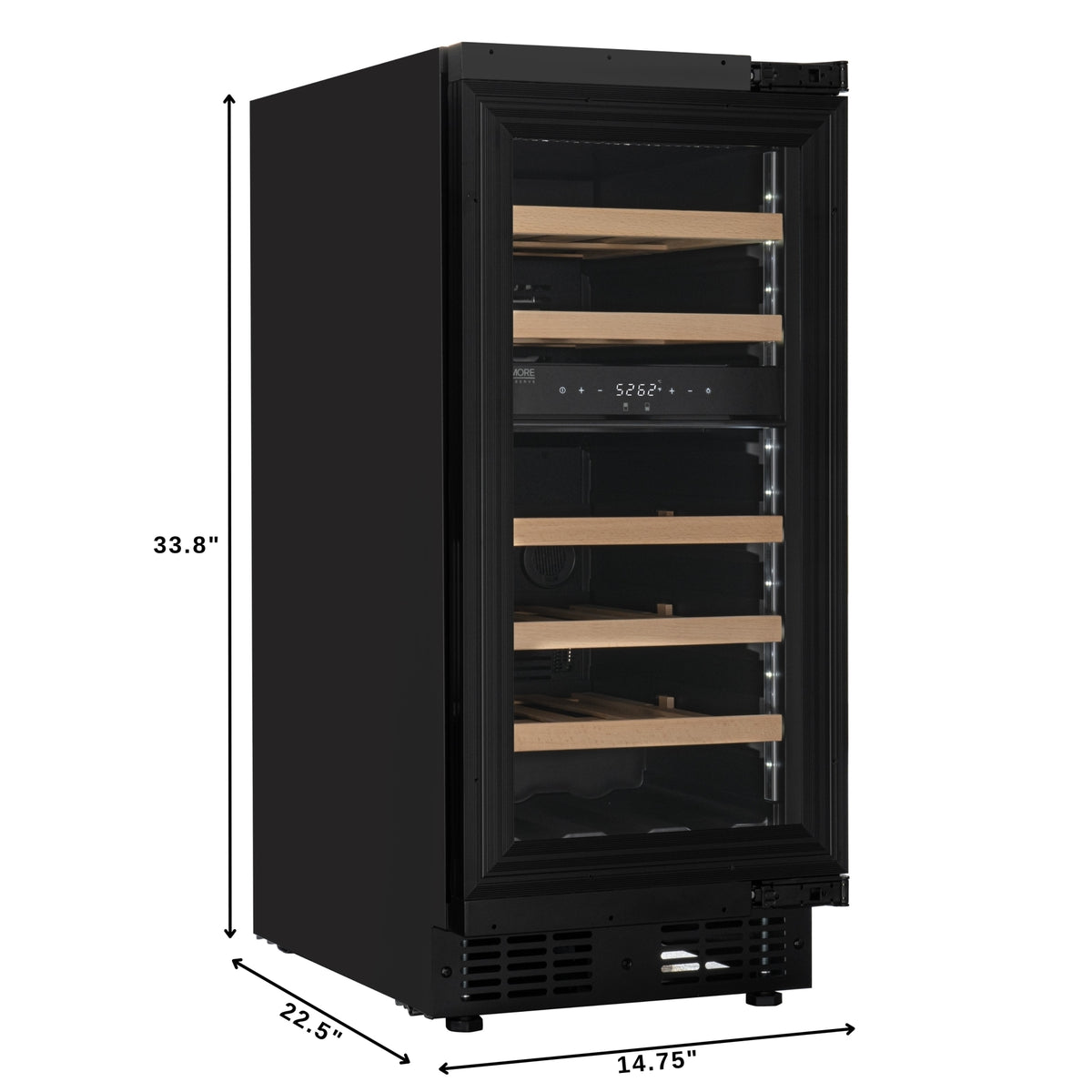 Samsung RF25C5A01SR - Bespoke AI 25 cu. ft. 3-Door French Door Refrigerator with Auto Ice Maker & All-Around Cooling in Stainless Steel