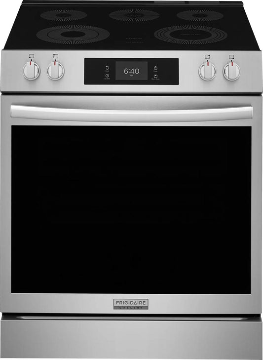 Frigidaire Gallery GCFE3070BF - 30" Electric Range with Stone-Baked Pizza