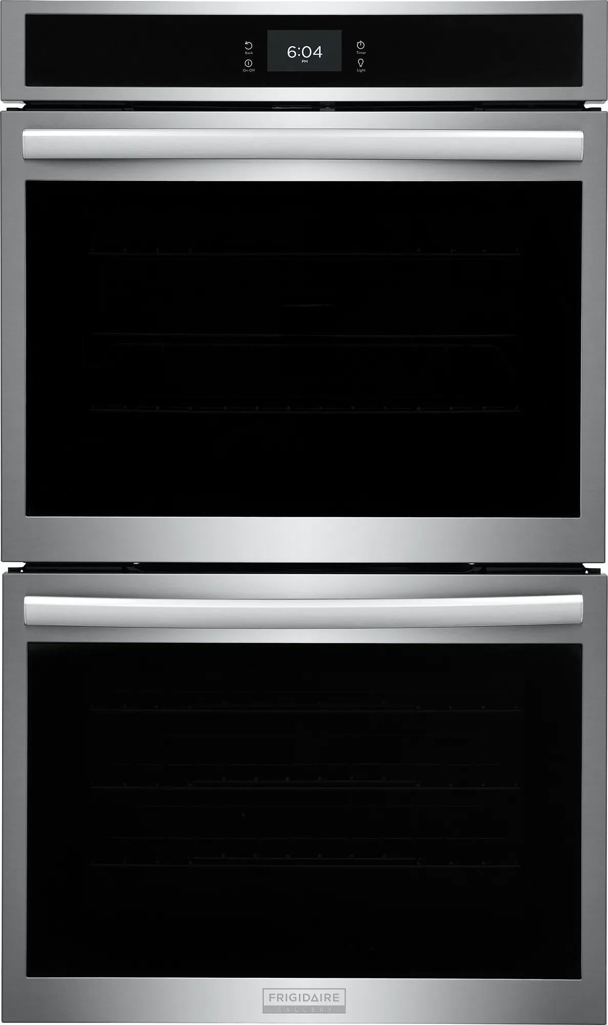 Frigidaire Gallery GCWD3067AF - 30" Double Electric Wall Oven with Total Convection