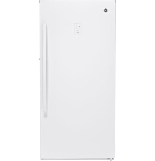 GE FUF14SMRWW - GE® 14.1 Cu. Ft. Frost-Free Garage Ready Upright Freezer