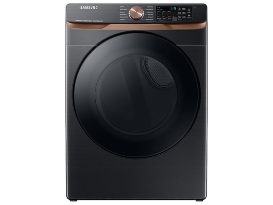 Samsung DVG50BG8300V - 7.5 cu. ft. Smart Gas Dryer with Steam Sanitize+ and Sensor Dry in Brushed Black