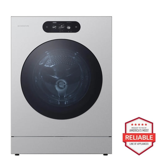 LG SIGNATURE WM9900HSA - LG SIGNATURE 5.8 cu. ft. Mega Capacity Smart Front Load Washer with Built-In Intelligence, TurboWash 360, ezDispense and Touch LCD Control