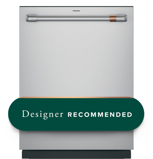 Cafe CDT888P2VS1 - CAFÉ™ CustomFit ENERGY STAR Stainless Interior Smart Dishwasher with Ultra Wash Top Rack and Dual Convection Ultra Dry, LED Lights, 39 dBA