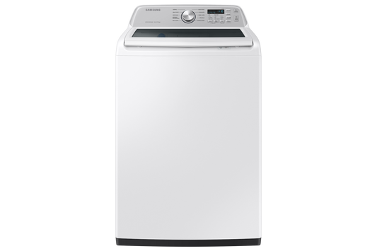 Samsung WA46CG3505AW - 4.6 cu. ft. Large Capacity Smart Top Load Washer with ActiveWave™ Agitator and Active WaterJet in White