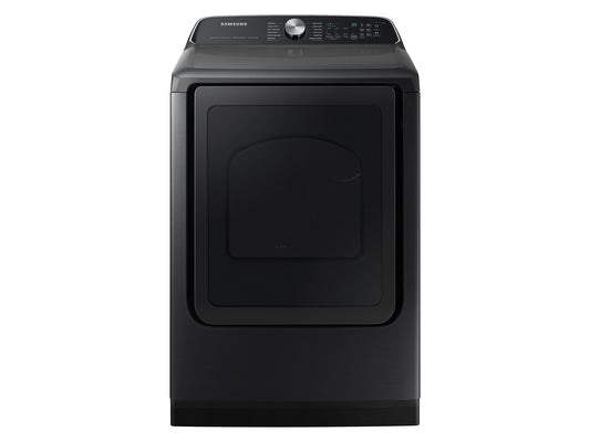 Samsung DVG55CG7100V - 7.4 cu. ft. Smart Gas Dryer with Steam Sanitize+ in Brushed Black