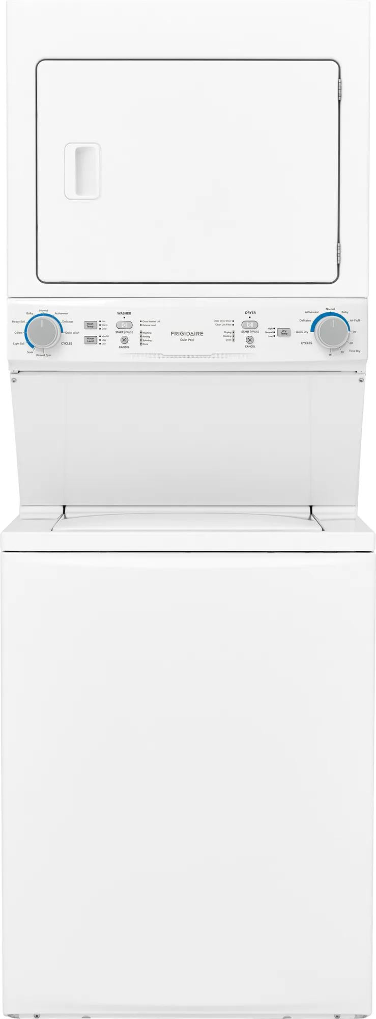 Frigidaire FLCE7522AW - Electric Washer/Dryer Laundry Center - 3.9 Cu. Ft Washer and 5.5 Cu. Ft. Dryer