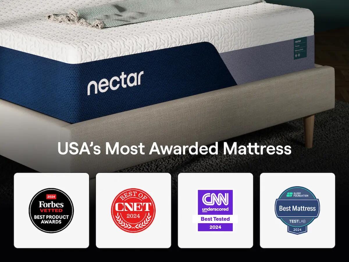 Nectar Premier Memory Foam Twin XL Mattress