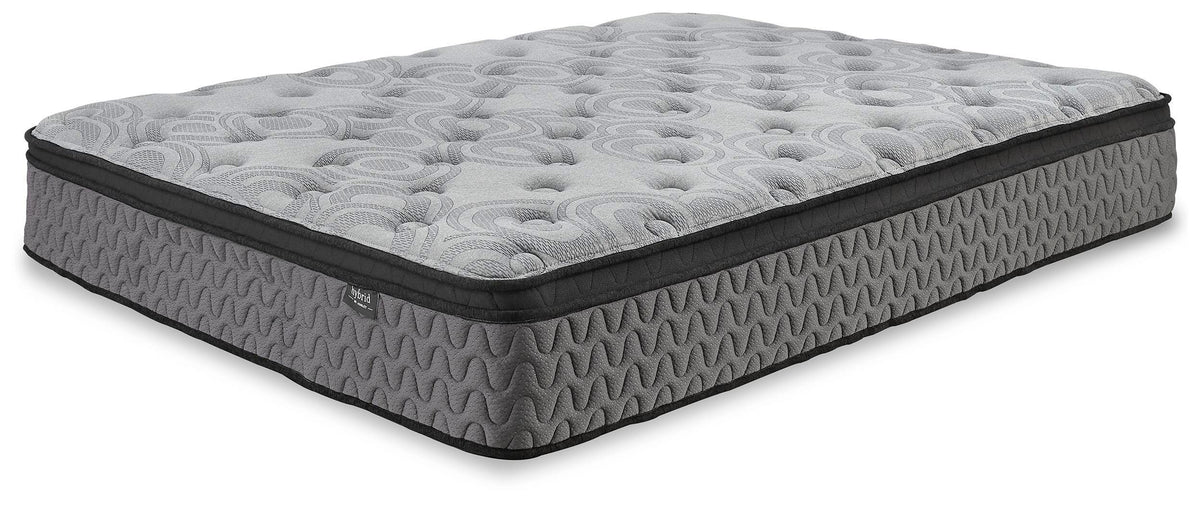 Trinell Twin Bookcase Bed with Mattress