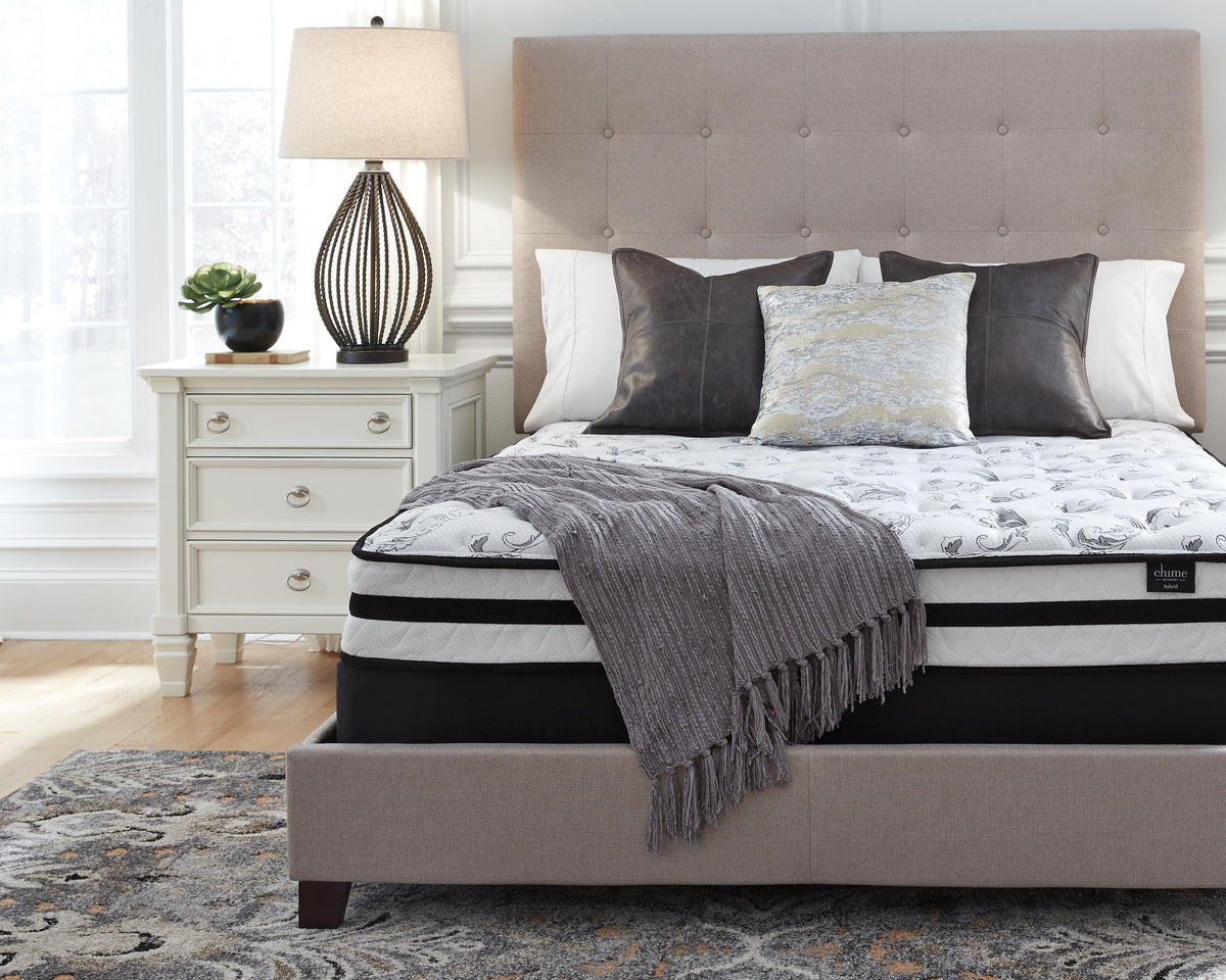 8 Inch Chime Innerspring King Mattress in a Box