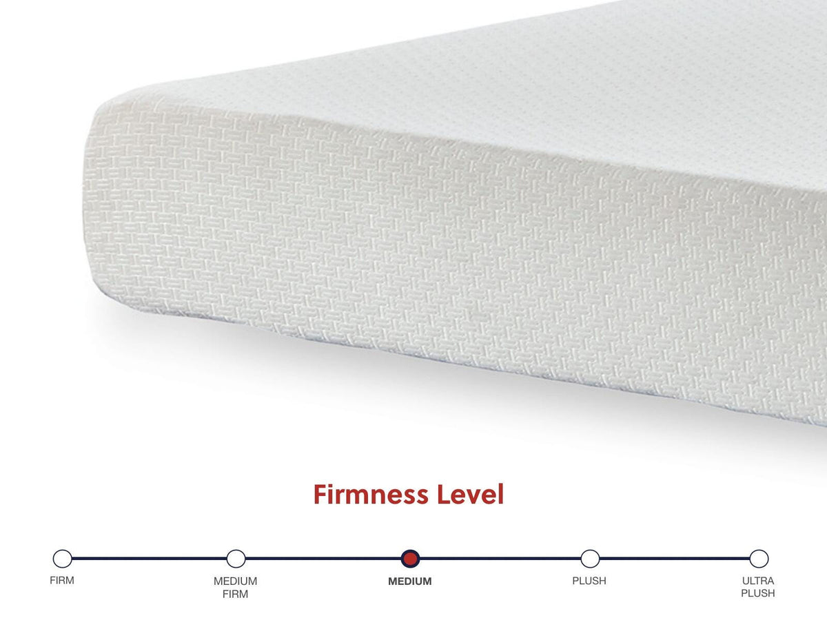 Chime 8 Inch Memory Foam King Mattress in a Box