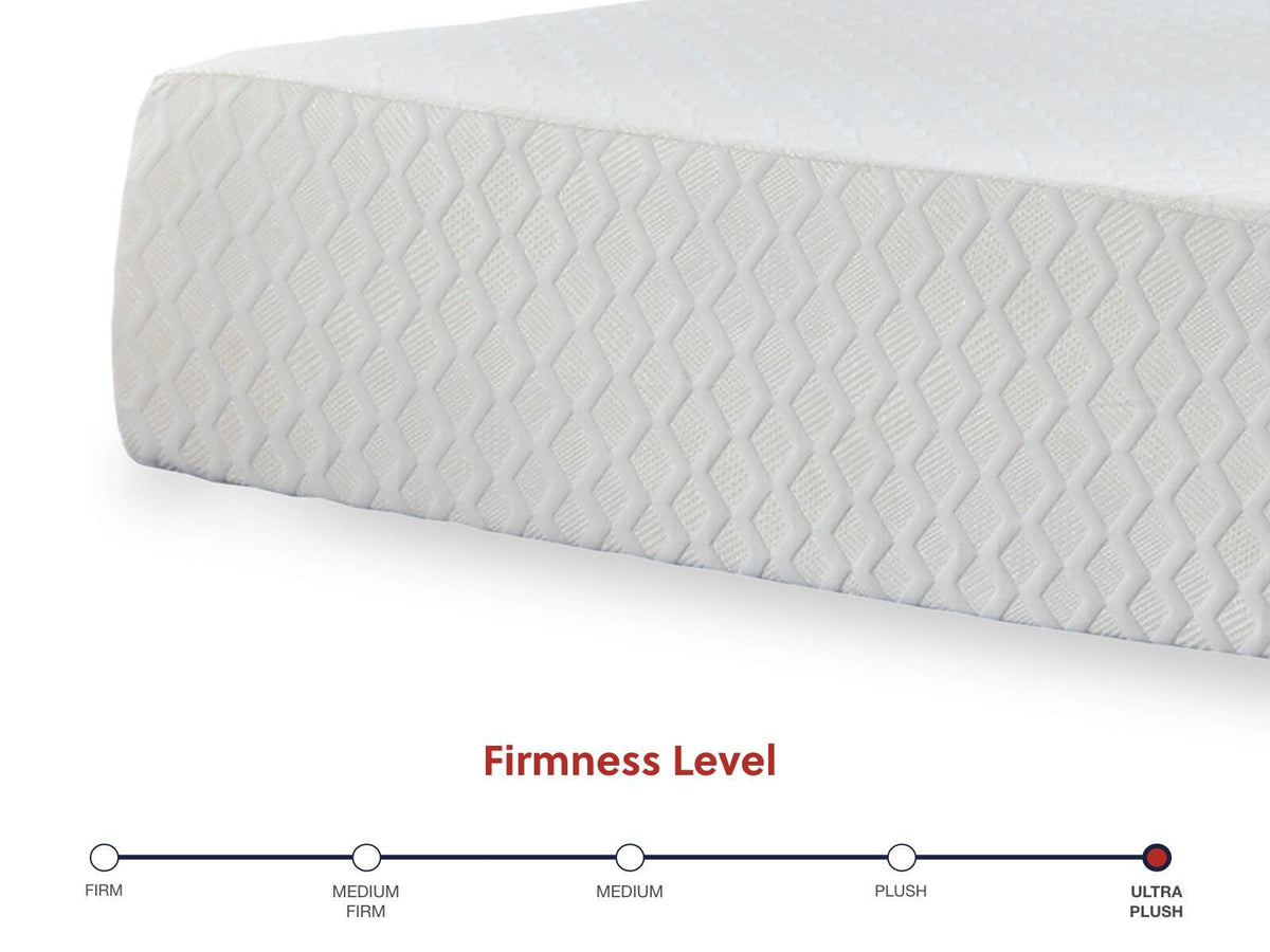 Chime 12 Inch Memory Foam King Mattress in a Box