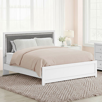 Maeling Full Upholstered Panel Headboard