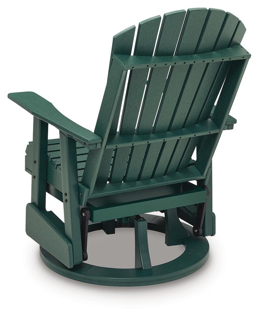 Shell Beach Outdoor Swivel Glider Chair