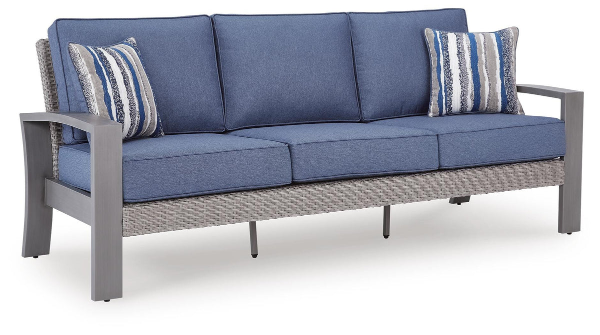 Half Moon Beach Outdoor Sofa with Cushion