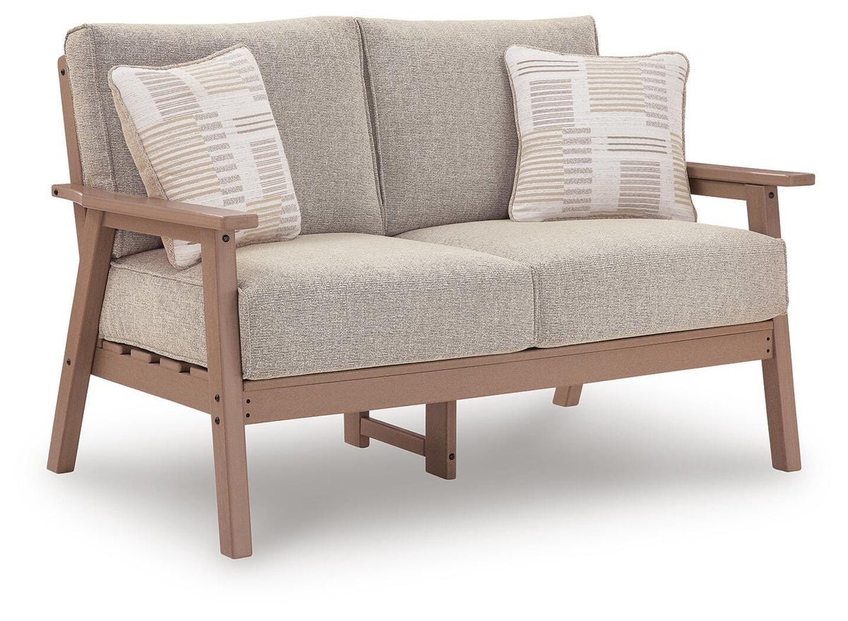 Grover Beach Outdoor Loveseat with Cushion