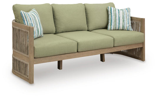 Serena Shores Outdoor Sofa with Cushion