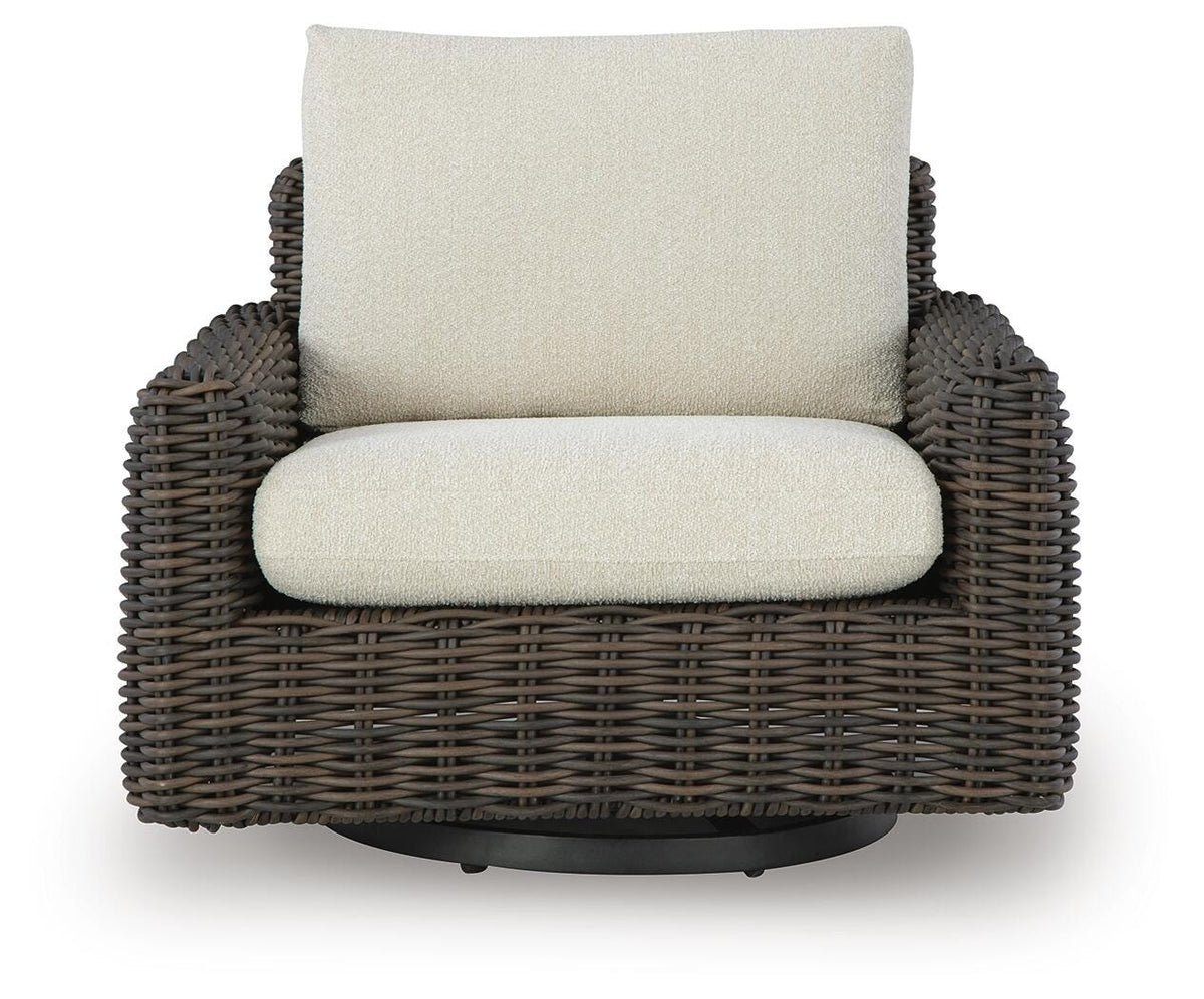 Kimora Outdoor Swivel Lounge Chair