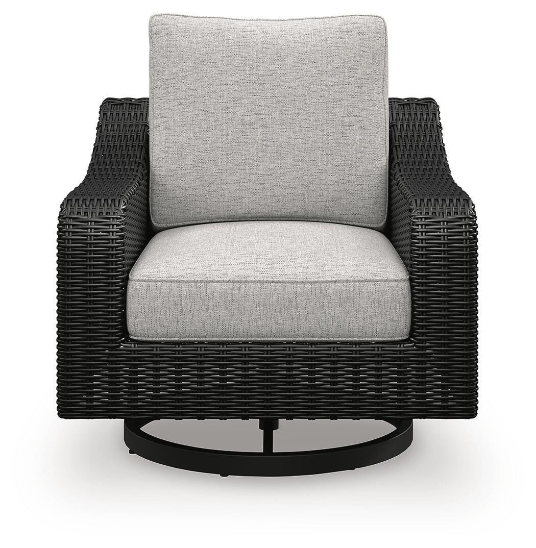Beachcroft Outdoor Swivel Lounge with Cushion