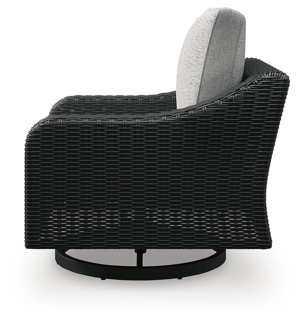 Beachcroft Outdoor Swivel Lounge with Cushion