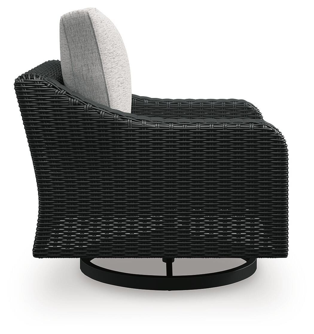 Beachcroft Outdoor Swivel Lounge with Cushion