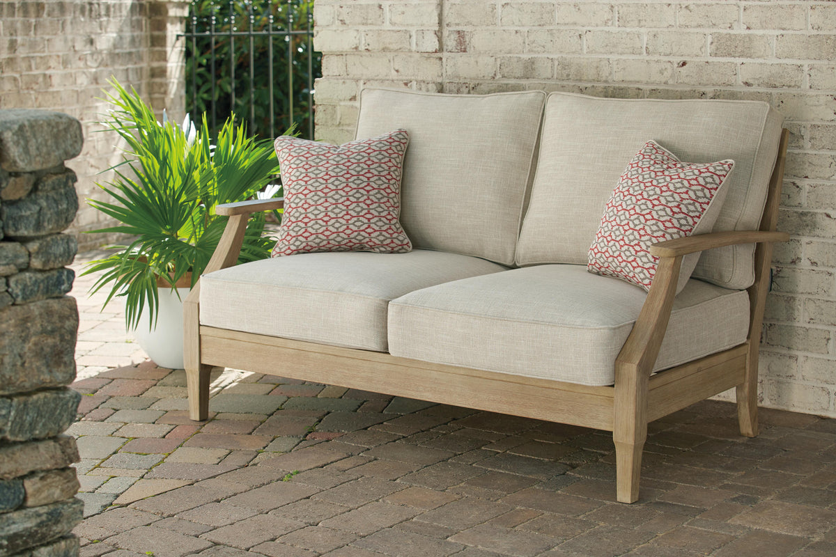 Clare View Outdoor Loveseat and 4 Lounge Chairs