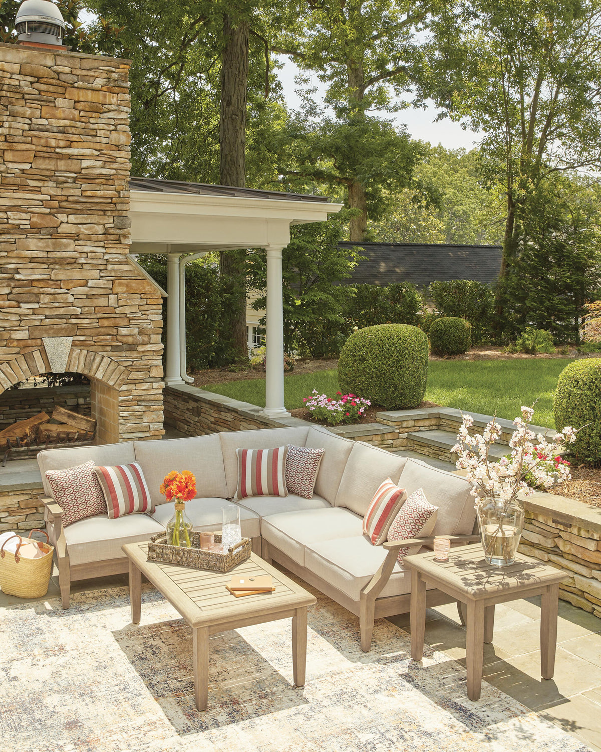 Clare View 3-Piece Outdoor Sectional