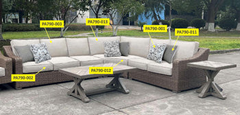 Revare Beach Curve Back Cushion