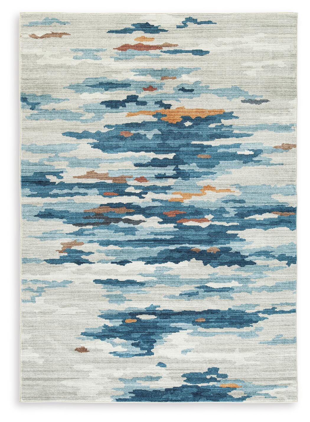 Vinlett 8' x 10' Washable Rug