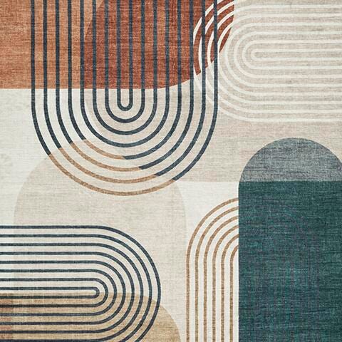 Farrendale Washable 8' x 10' Area Rug