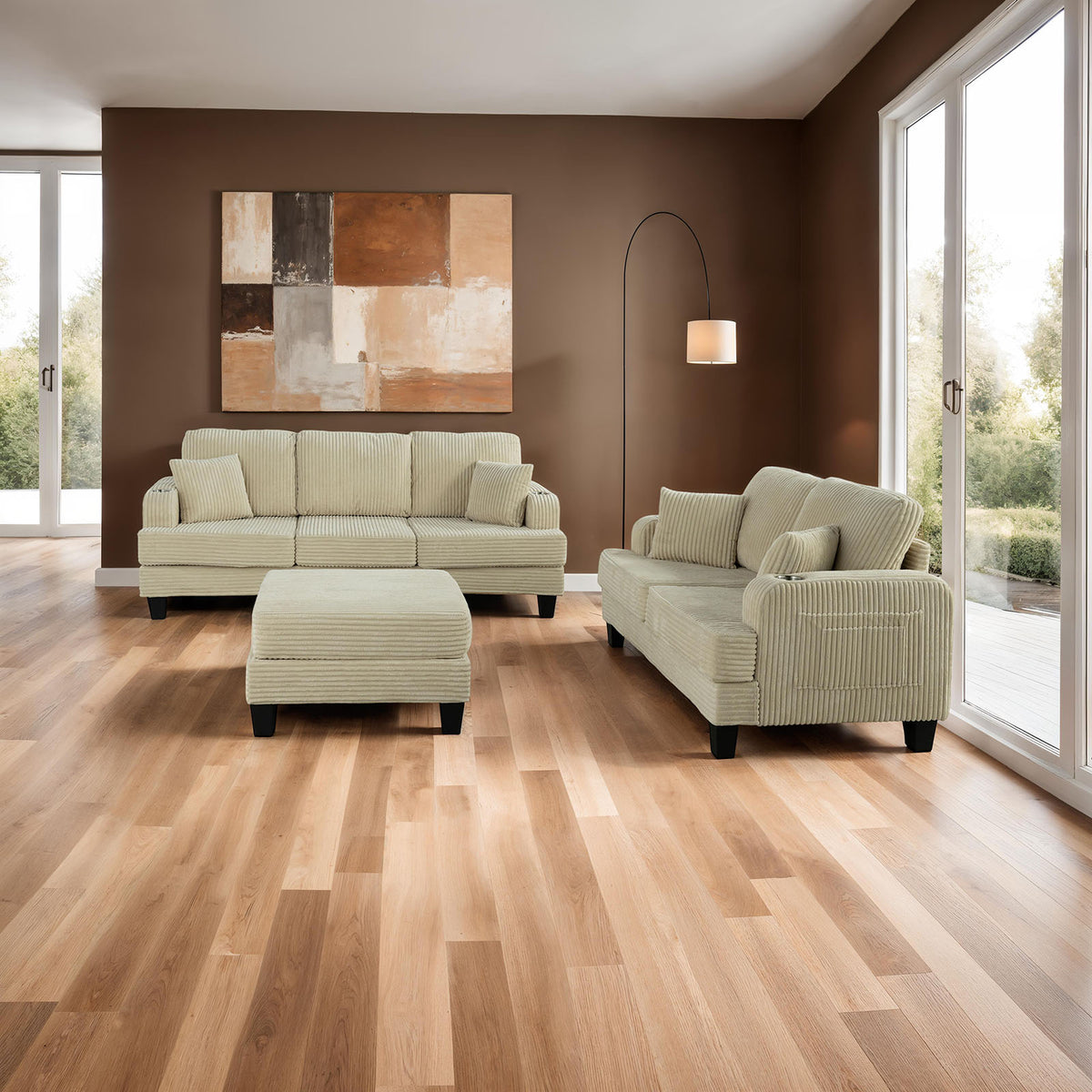 Moretaine Ottoman