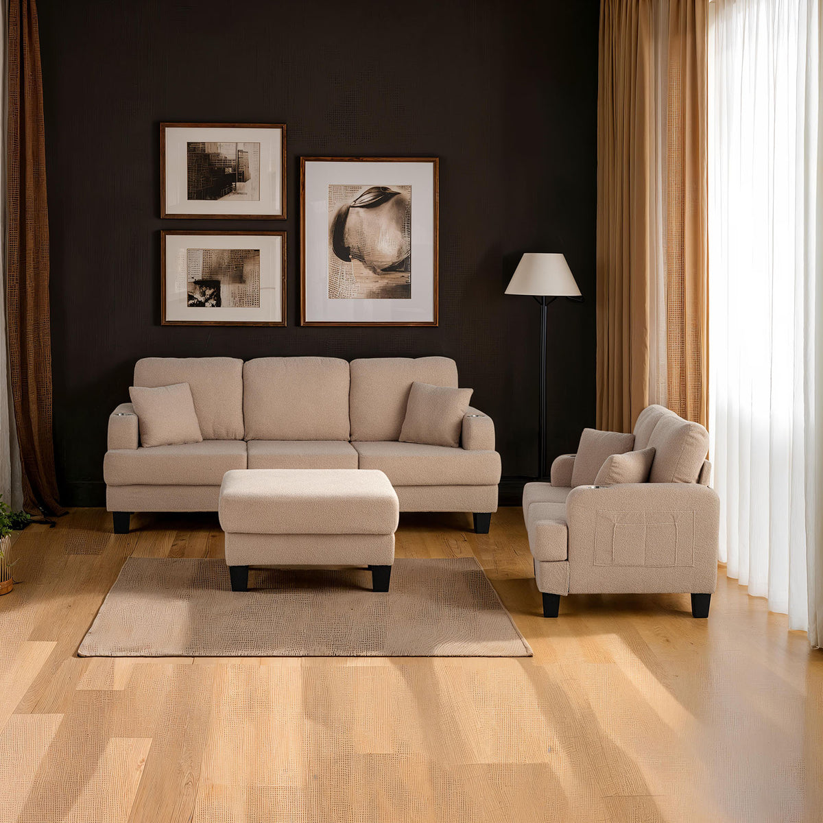 Cinderford Loveseat
