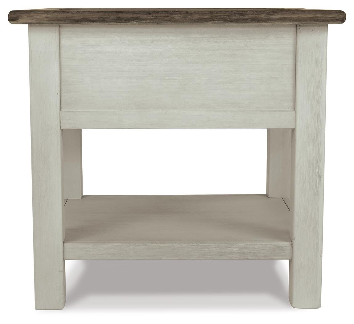 Bolanburg Coffee Table with End Table and Chairside End Table