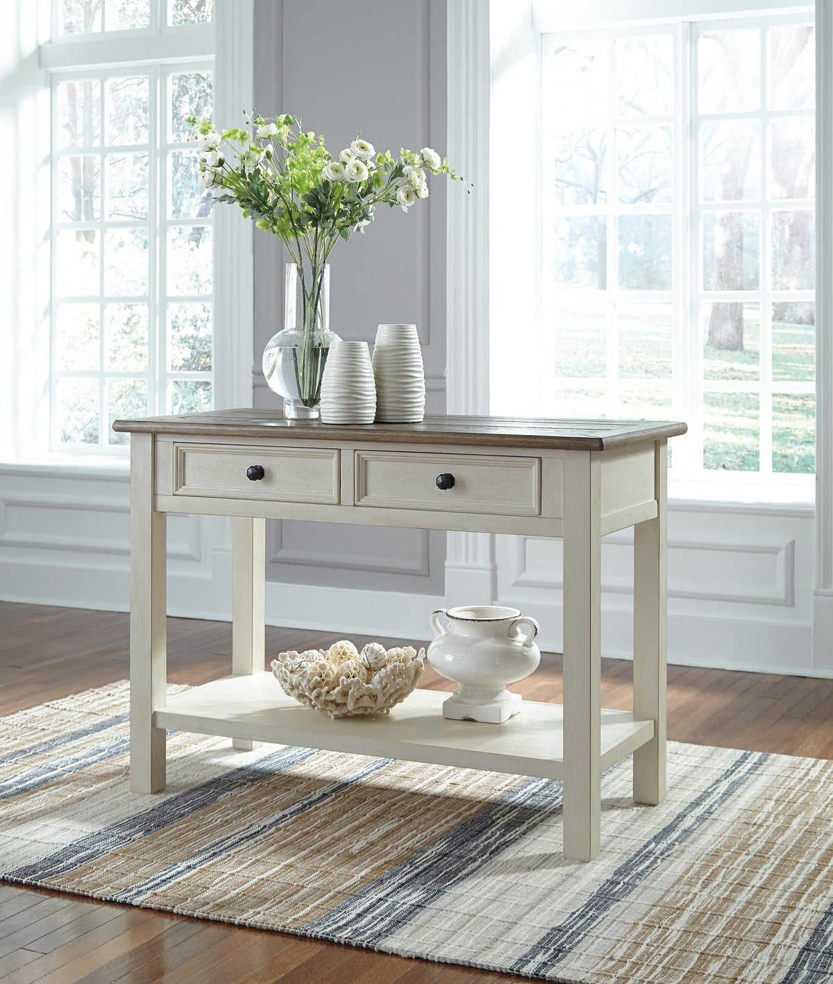 Bolanburg Sofa Table and Chair Side End Table