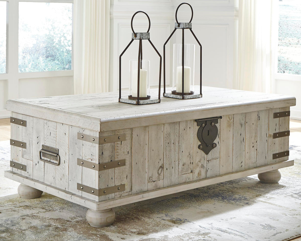 Carynhurst Coffee Table and 2 End Tables