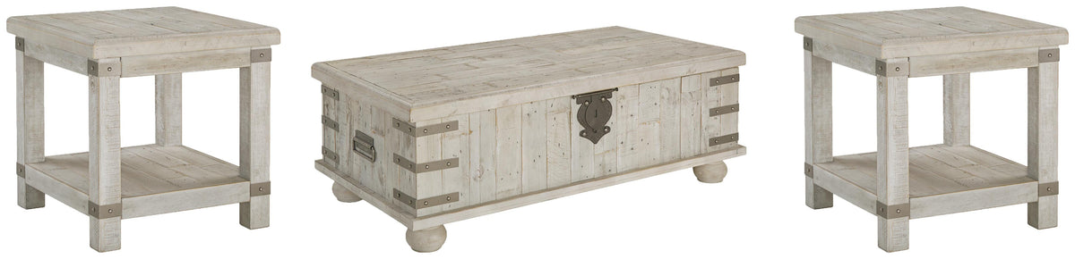 Carynhurst Coffee Table and 2 End Tables