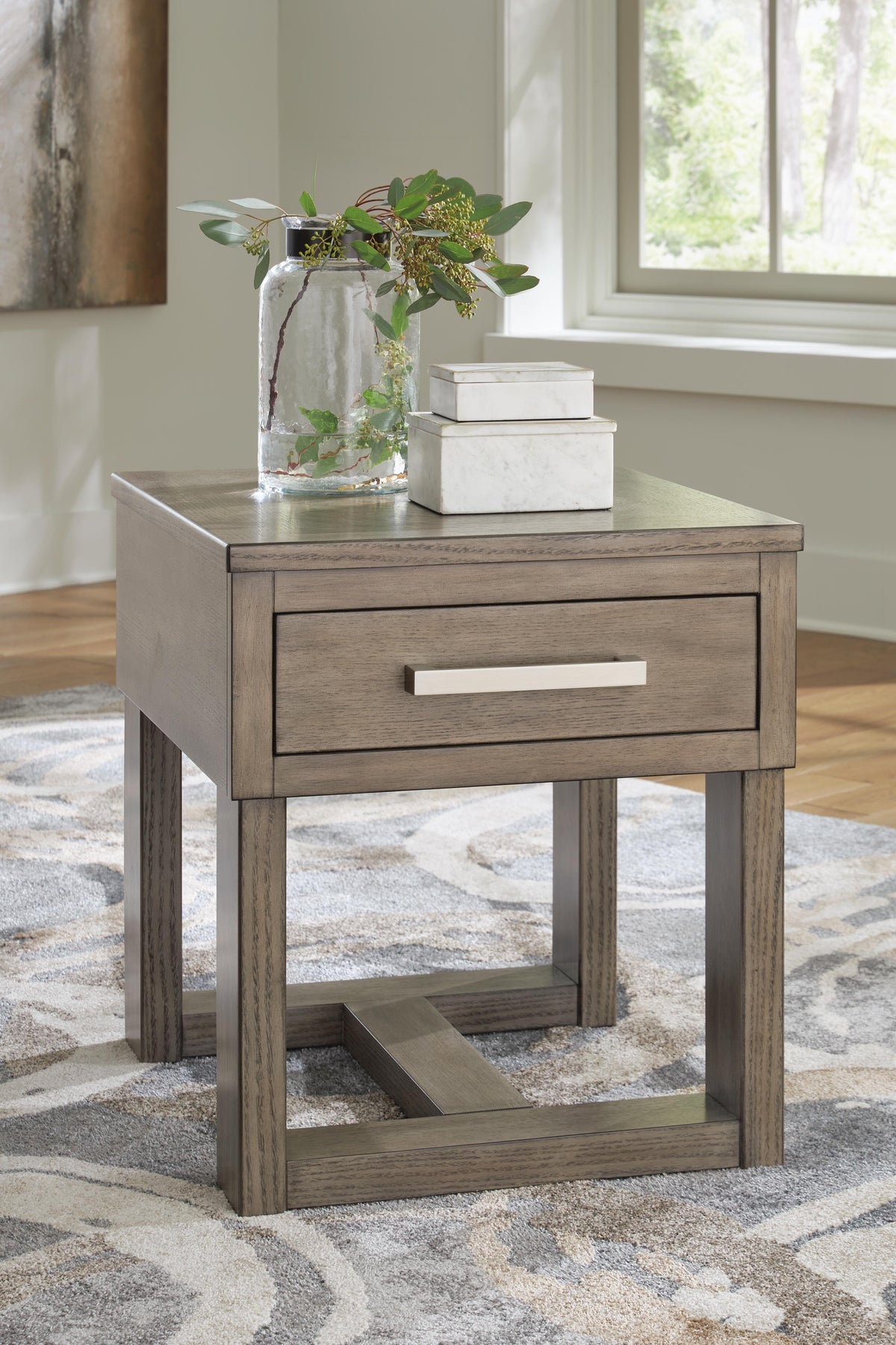 Loyaska Lift-top Coffee Table and 2 End Tables