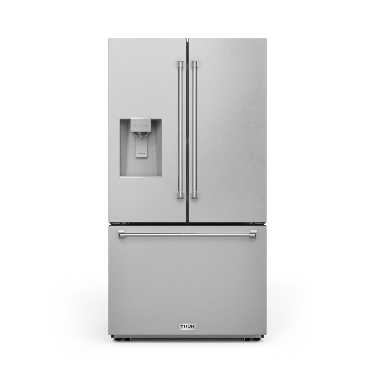 Thor TRF3628FFD - 36 Inch Professional French Door Refrigerator with Ice and Water Dispenser